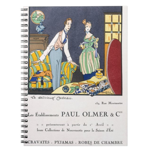 Advertisement for Paul Olmer's Summer Collection, Notebook (Front)