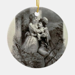 Advertisement for 'Romeo And Juliet', Starring Emm Ceramic Tree Decoration