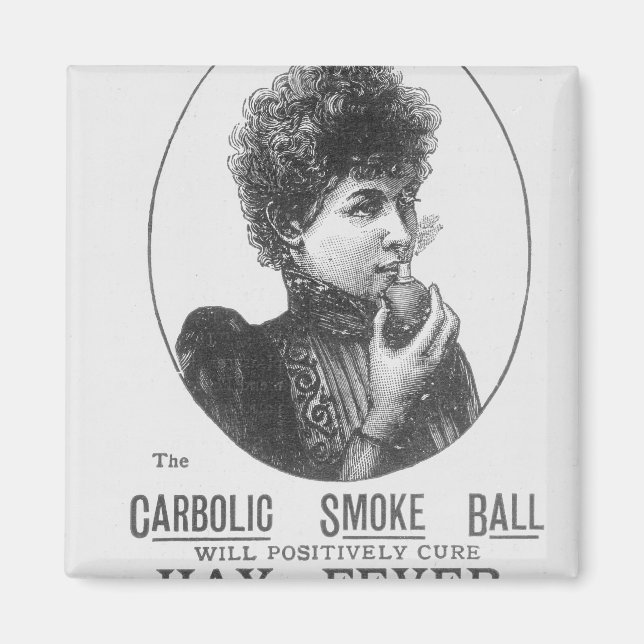 Advertisement for the Carbolic Smoke Ball Magnet (Front)
