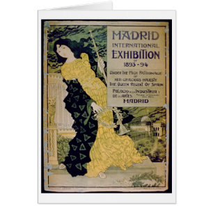Advertisement for the 'Madrid International Exhibi