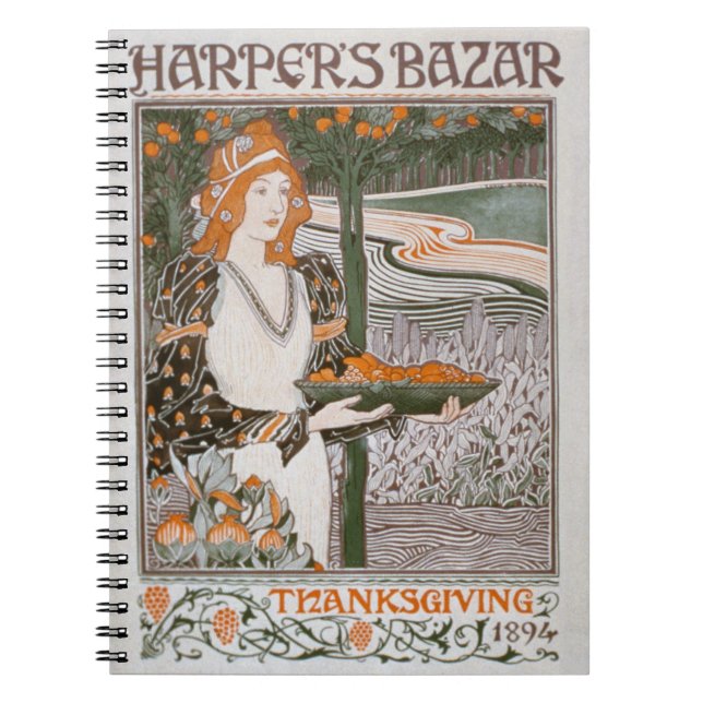 Advertisement for the Thanksgiving edition of 'Har Notebook (Front)