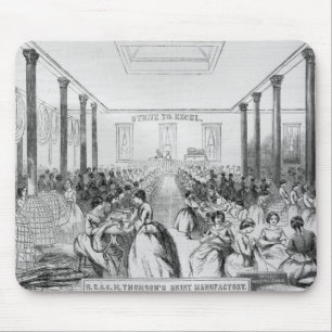 Advertisement for Thomson's Skirt Manufacture Mouse Mat