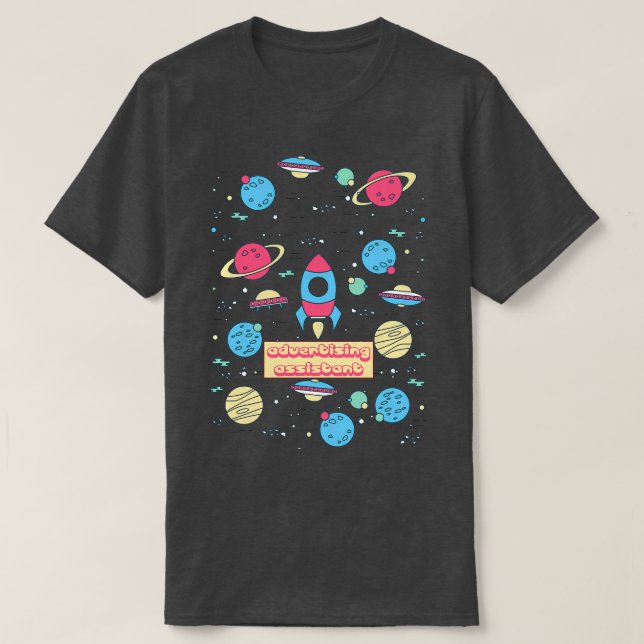 ADVERTISING ASSISTANT Classic TShirt (Design Front)