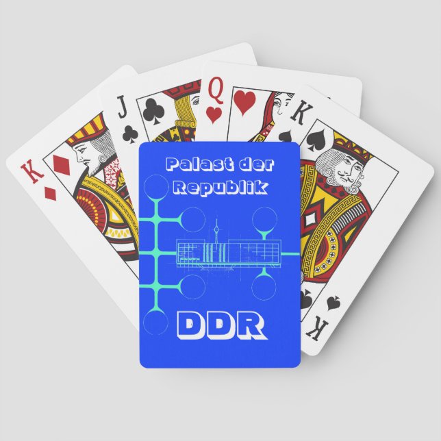 advertising design playing cards (Back)