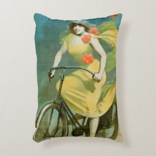 Advertising for 'Humber Cycles' (colour litho) Decorative Cushion