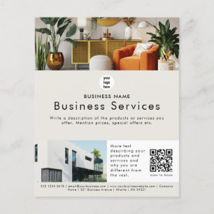 Advertising Leaflet Promotional Real Estate Flyer