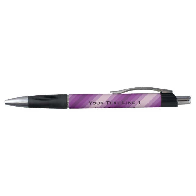 Advertising or Promotional Pen 4 Customers Purple (Top)