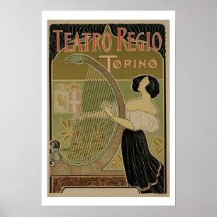 Advertisment for the 'Theatre Royal' Poster