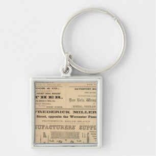 Advertisments by nine companies key ring