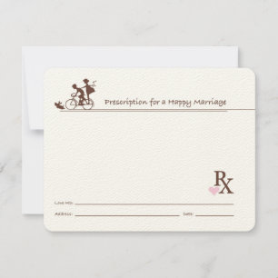 Advice Cards Rx Doctor Prescription Guest Book