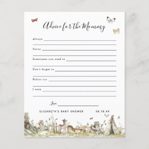 Advice for the Mummy   Baby Shower Game