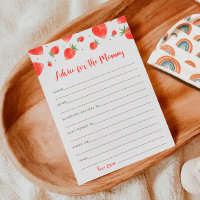 Advice For The Mummy Berry Sweet Baby Shower Games