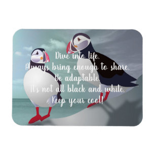 Advice from a Puffin Design Magnet