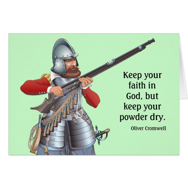 Advice from Oliver Cromwell (Front Horizontal)