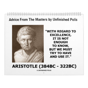 Advice From The Masters by Unfinished Polis Calendar