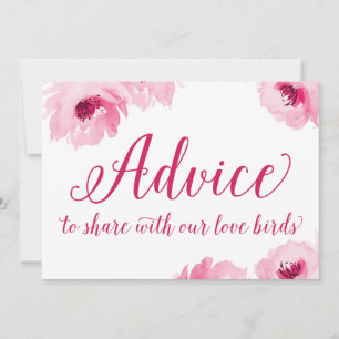 Advice to Share with our Love Birds Card
