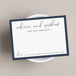 Advice Wishes For The Graduate Graduation Enclosure Card