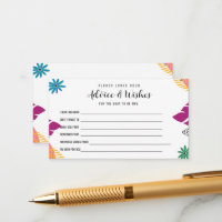 Advice & Wishes to Bride
