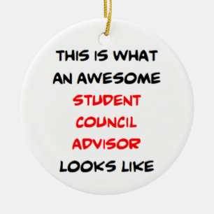 advisor student council, awesome ceramic tree decoration