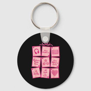 Advocacy Inclusion Valentine Stamp Special Educati Key Ring