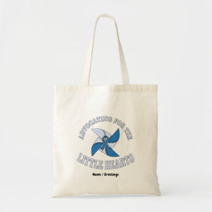 Advocating for Little Hearts Child Abuse Preventio Tote Bag
