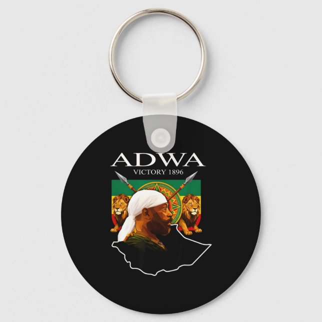 Adwa victory day 1896  key ring (Front)