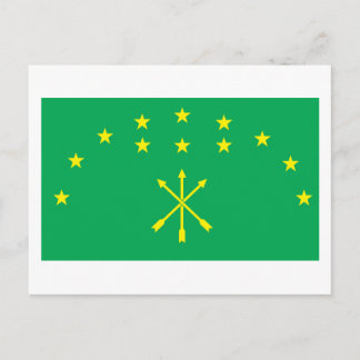 Adygea Flag Postcard