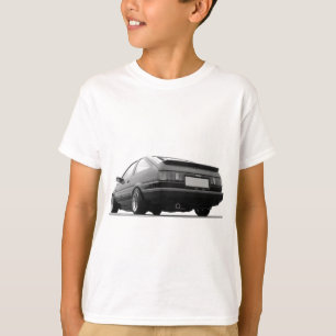 AE86 Black & White T-Shirt