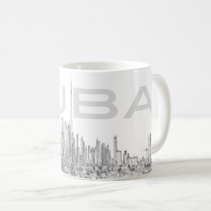 AE  United Arab Emirates - Dubai - Marina towers Coffee Mug