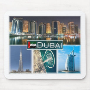 AE United Arab Emirates - Dubai - Marina Towers - Mouse Mat