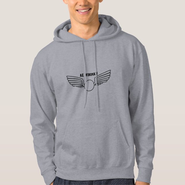 AE Wingman 2 sided hoodie (Front)