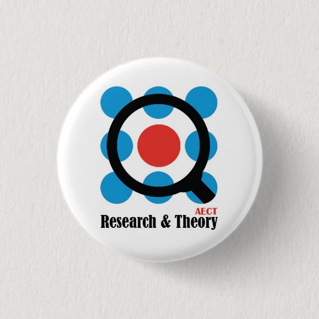 AECT Research and Theory Button (Front)