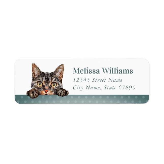 Aegean Cat Return Address Labels (Front)
