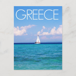 Aegean sea postcard