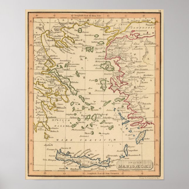 Aegean Sea Poster (Front)