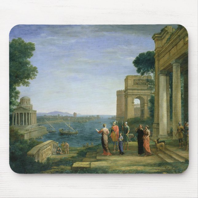 Aeneas and Dido in Carthage, 1675 Mouse Mat (Front)