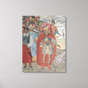 Aeneas and his Soldiers, 1919 Canvas Print