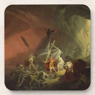 Aeneas and the Sibyl, c.1800 (oil on canvas) Coaster