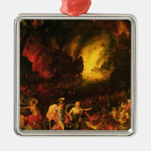 Aeneas in Hades Metal Tree Decoration