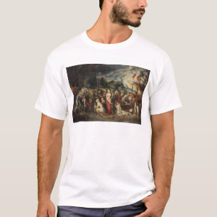 Aeneas prepares to lead the Trojans into exile T-Shirt
