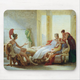 Aeneas telling Dido of the Disaster at Troy Mouse Mat