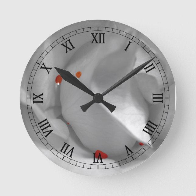 Aeolian Watercolor Clock (Front)