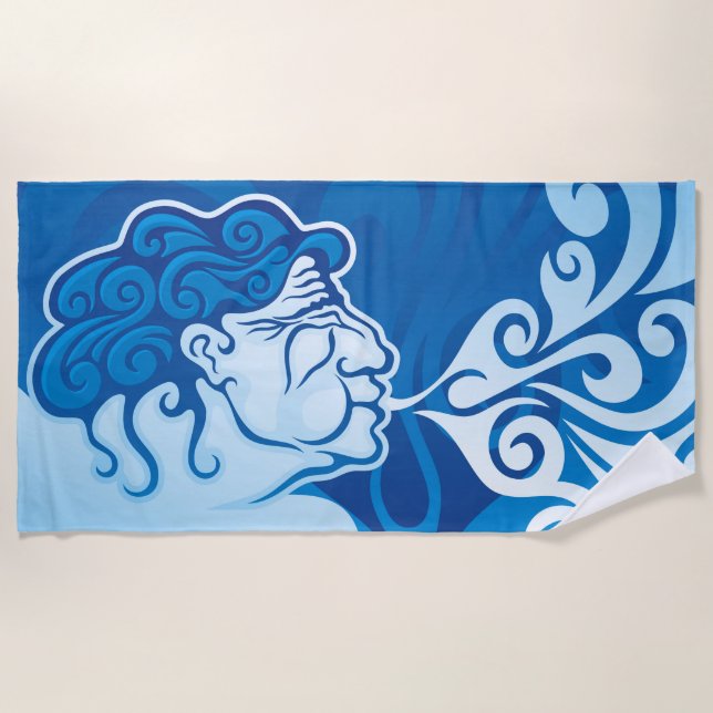Aeolus Beach Towel (Front)