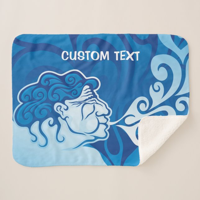 Aeolus Sherpa Blanket (Front (Horizontal))