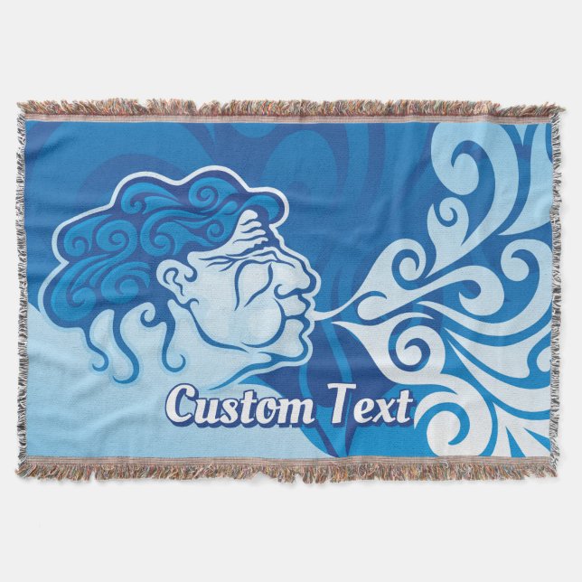Aeolus Throw Blanket (Front)