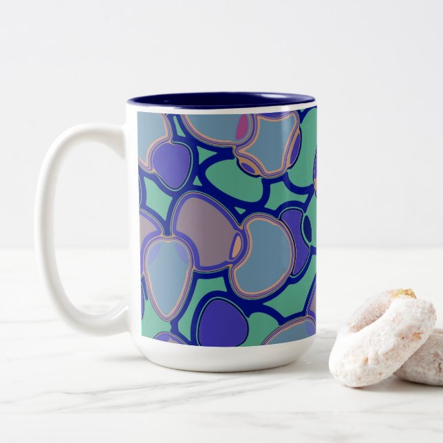 Aeri IV Two-Tone Coffee Mug (With Donut)