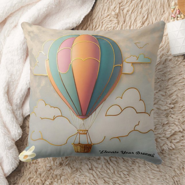 "Aerial Adventures" Cushion (Blanket)