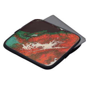 Aerial British Columbia Laptop Computer Sleeve