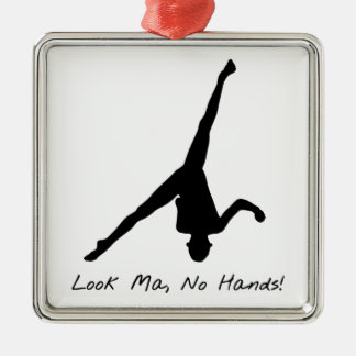 Aerial Cartwheel Gymnastics Metal Tree Decoration