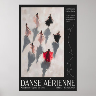 Aerial Dance Ensemble Poster - French Exhibition